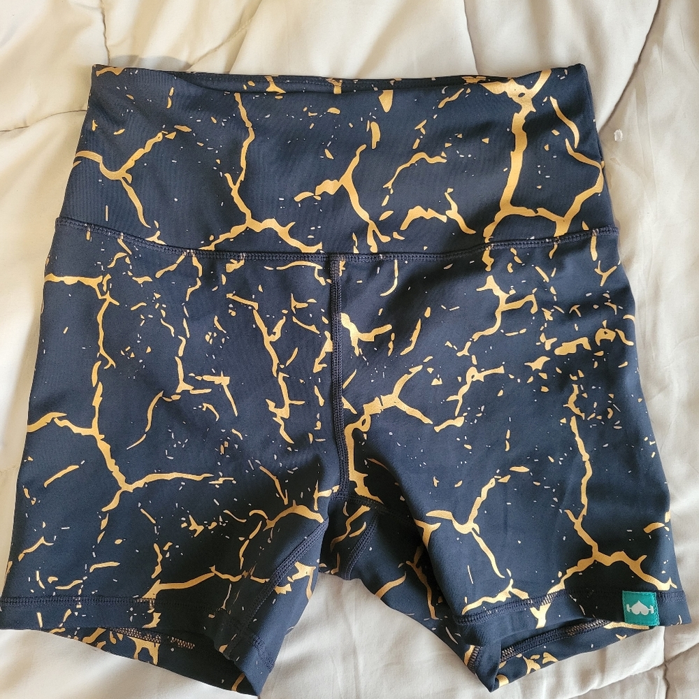 Gold Crackle 5 inch Wodbottom Shorties